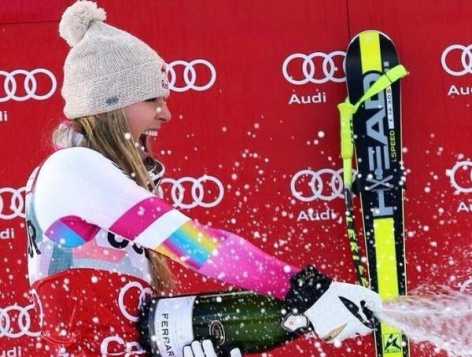 Линси Вонн установила новый рекорд женского Кубка мира - 63 победы на этапах!