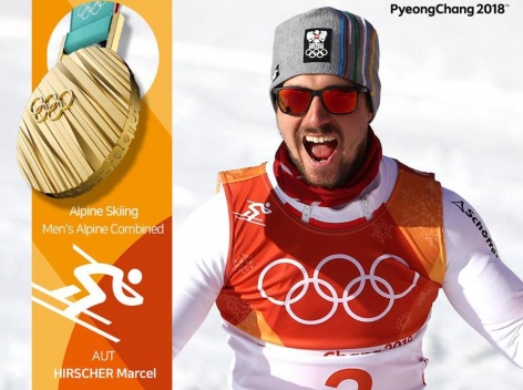 Марсель Хиршер - олимпийский чемпион-2018 в альпийской комбинации Марсель Хиршер - олимпийский чемпион-2018 в альпийской комбинации