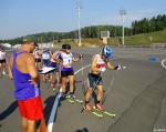 Елена Соболева первая на контрольной тренировке в Раубичах