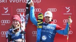 Mikaela Shiffrin and Alexis Pinturault Longines Rising Ski Stars 2013/2014
