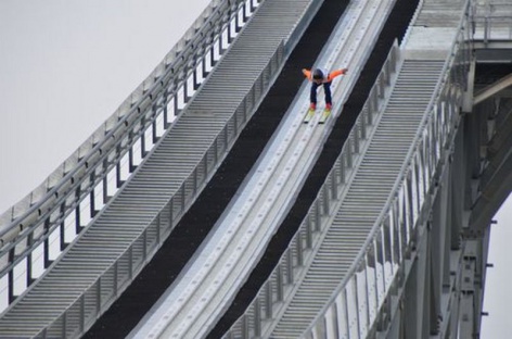 Евгений Климов выиграл контрольную тренировку в Рамзау