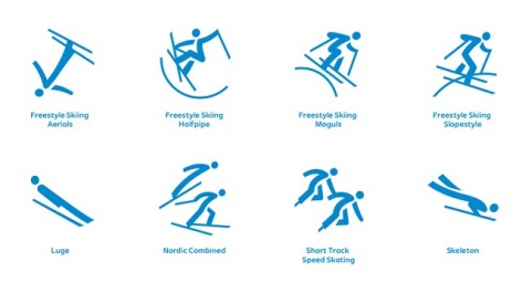 PyeongChang 2018 launches pictograms