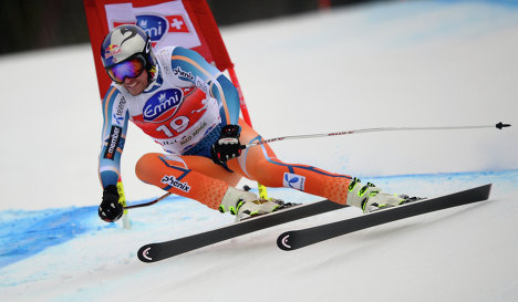 Аксель Свиндаль выиграл супергигант в Валь-Гардене