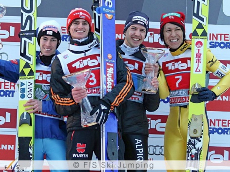 Рихард Фрайтаг выиграл третий старт «Турне» 