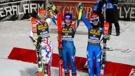 Shiffrin writes history as first parallel slalom winner