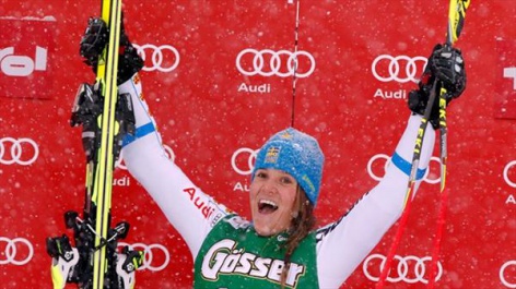 Сара Хектор выиграла слалом-гигант на этапе в Кюйтае 