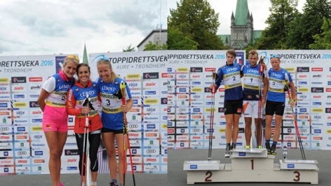 Heidi Weng and Petter Northug won Toppidrettsveka 2016