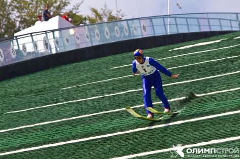 Двоеборцы протестировали олимпийскую трассу