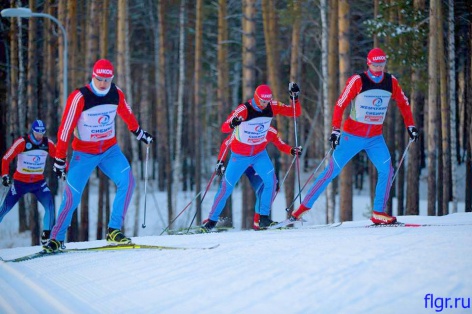 Лыжники на сборе в Тюмени