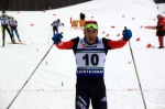 Дмитрий Ростовцев и Анна Нечаевская - победители скиатлона на  первенстве России
