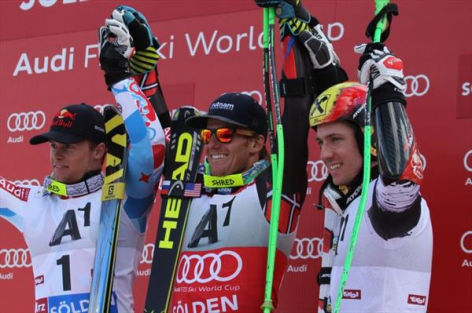 Тед Лигети по-прежнему «Царь горы» в гиганте