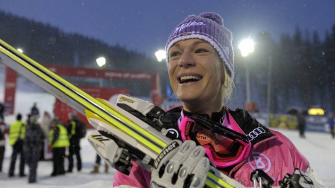 Мария Хефль-Риш – двукратная олимпийская чемпионка в горнолыжной суперкомбинации