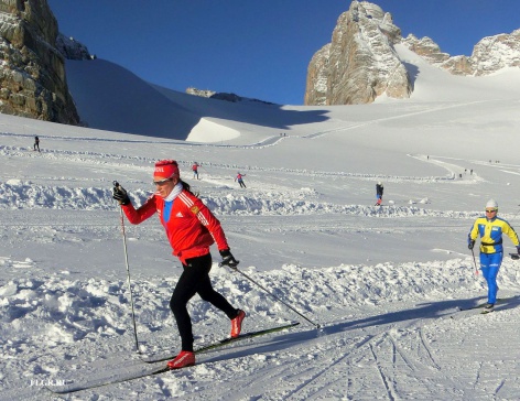 Лыжники готовятся в Европе