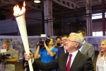 Факел Универсиады-2019 презентовали в Красноярске