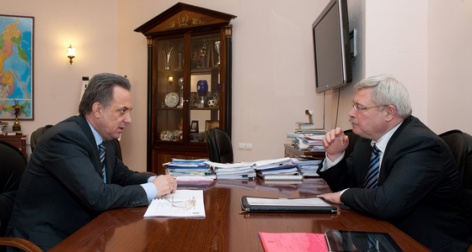 Губернатор Томской области Сергей Жвачкин обсудил с Виталием Мутко строительство «Академпарка»