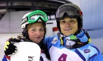 Алёна Заварзина и Виктор Вайлд - чемпионы России-2013 по сноуборду в параллельном слаломе-гиганте