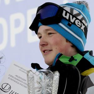 Валерий Колегов - победитель этапа КЕ в параллельном слаломе сноуборда