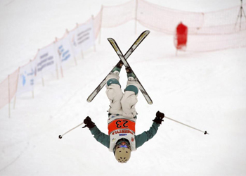 Сергей Шимбуев и Олеся Ломакина - победители второго этапа Кубка России по могулу