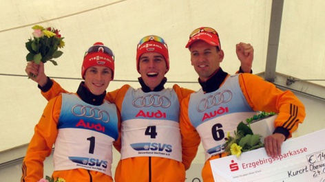 Germany sweeps podium at Oberwiesenthal