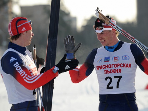 Заключительный старт «Красногорской лыжни»-2013