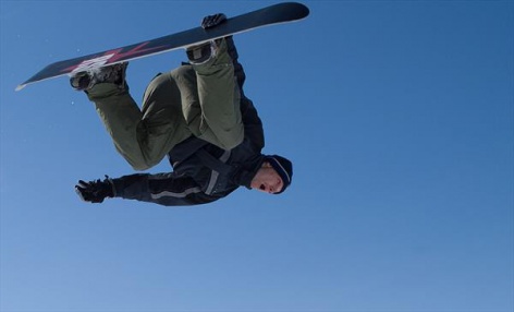 Стартовал Кубок России по сноуборду в дисциплине биг-эйр