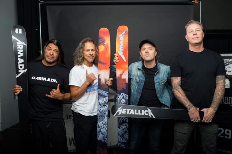 Metallica выпустила лыжи для фрирайда