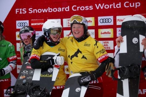 Кристина Пауль и Мария Васильцова — бронзовые призёры этапа КМ в командной гонке