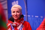 Олимпийская чемпионка по фристайлу приехала на хоккей