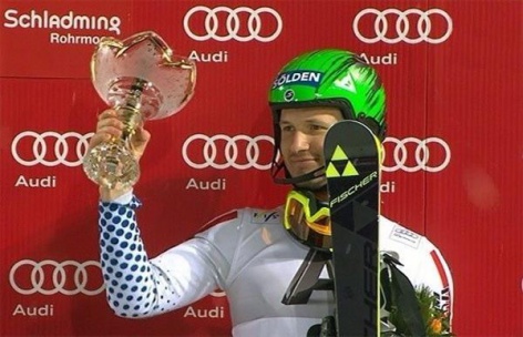 Александр Хорошилов - победитель этапа Кубка мира в слаломе в Шладминге!