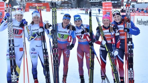 Russia and Canada on top in Toblach team sprints