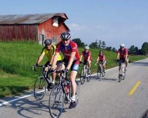 На сбор горнолыжники отправятся... на велосипедах