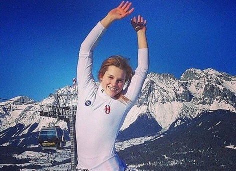 Екатерина Ткаченко - чемпионка России-2015 в слаломе-гиганте