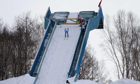 Этап Кубка России по прыжкам с трамплина в Уфе