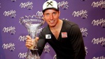 Marcel Hirscher and Anna Fenninger awarded Skieur d'Or award by AIJS