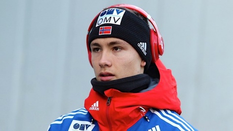 Phillip Sjoeen takes a break from competition