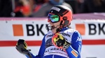 Brignone wins Crans-Montana combined, Holdener takes title
