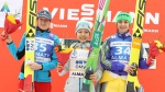 Takanashi celebrates 14th victory this season