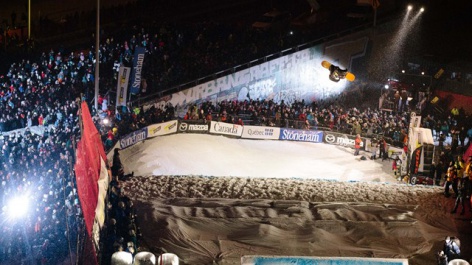 Nice set-up for Quebec big air