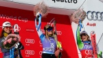 Gut gets first downhill victory of the season
