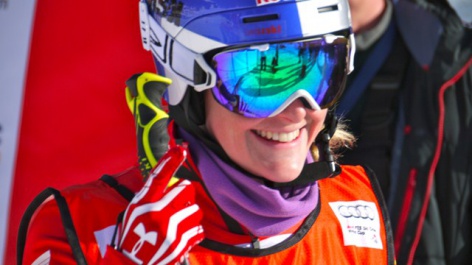 Fanny Smith with shoulder injury