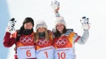 Chloe Kim reigns in Olympic halfpipe