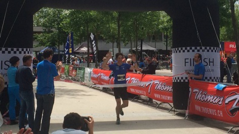 Podium for Tim Hug at Biennathlon