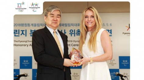 Lindsey Vonn named first International Games Ambassador for the 2018 Winter Games