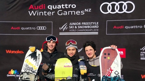 Japan's Otsuka takes JWC big air gold