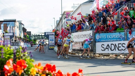 Rollerski action with international stars at Blink Festival 2017