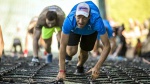 For a change: Austrians run up the hill