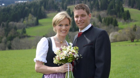Marlies Schild and Benni Raich make it official