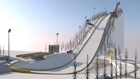 Ski Flying in Oberstdorf - Reconstruction on schedule