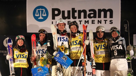 Dufour-Lapointe steals sister's bib while Graham earns first win in Deer Valley