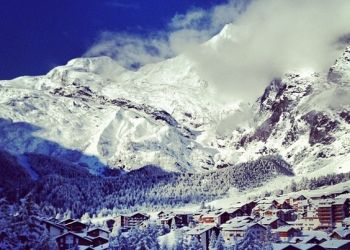 Slopestyle skiers changed the place of training camp